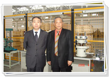中國(guó)紡織報(bào)社長(zhǎng)遲宗君、副主編張澤華視察我司